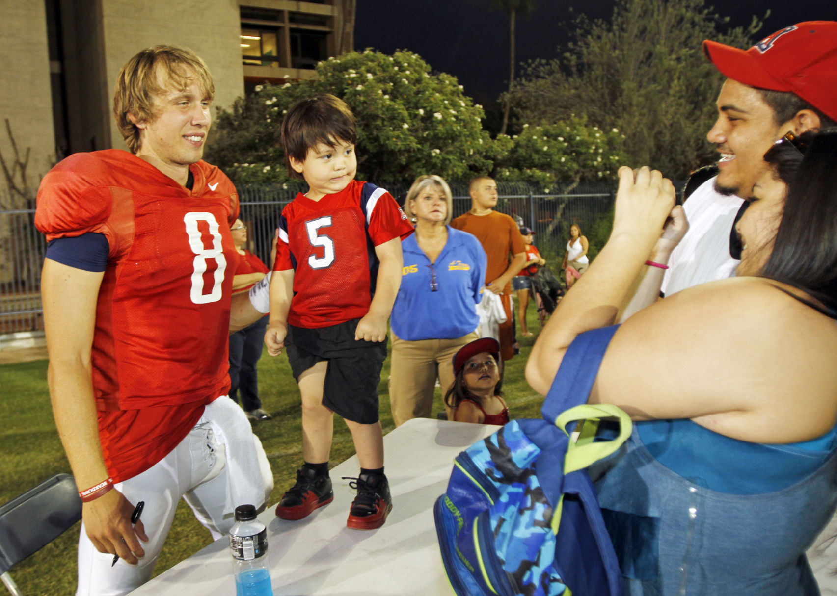 University of Arizona quarterback Nick Foles